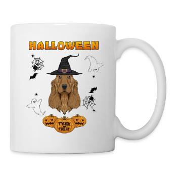 Happy Halloween I Dog Lover I Cocker Spaniel - Mug - white - Right
