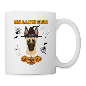 Happy Halloween I Dog Lover I Malinois - Mug - white - Right