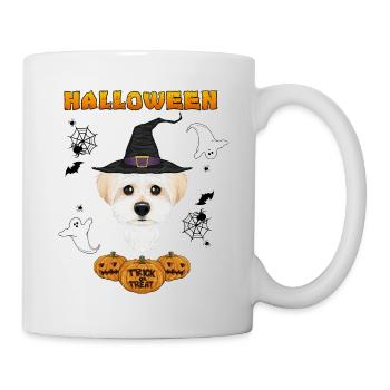 Happy Halloween I Dog Lover I Maltese - Mug - white - Right