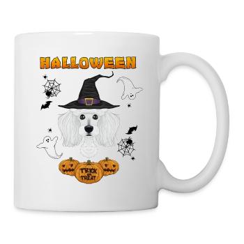 Happy Halloween I Dog Lover I Poodle - Mug - white - Right