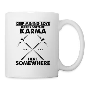 Gold Digger Gold Panning Gold Mining Designs - Mug - white - Right