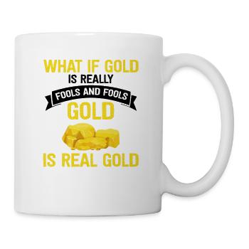 Gold Digger Gold Panning Gold Mining Designs - Mug - white - Right