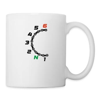 Motorcyclist Gift Motorcycle Motorcycle Helmet - Mug - white - Right