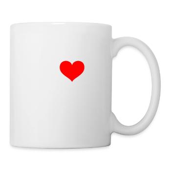 Schwimmen Spruch Lustig I Love Breaststroke - Tasse - Weiß - Rechts