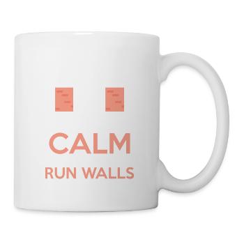 Keep Calm & Run Walls Traceur Parkour - Mug - white - Right