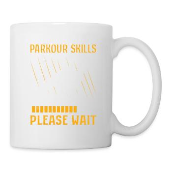 Parkour Skills Loading ... Please Wait Traceur Fr - Mug - white - Right