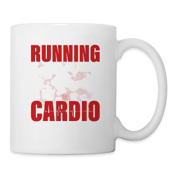 Running On Walls Is My Cardio Parkour Traceur - Mug - white - Right