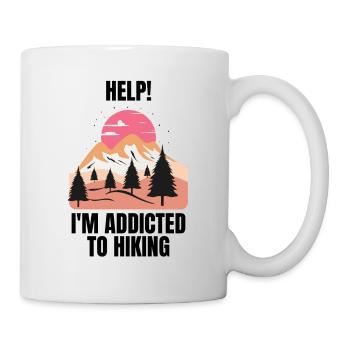 lustiges Wandern - Tasse - Weiß - Rechts