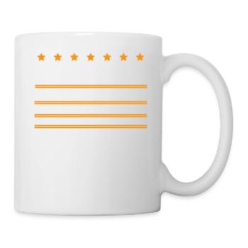 Fechtenregeln - Tasse - Weiß - Rechts