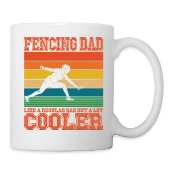 Decher Vater - Tasse - Weiß - Rechts