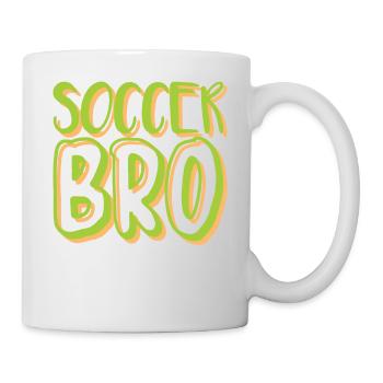 Fußballbruder - Tasse - Weiß - Rechts