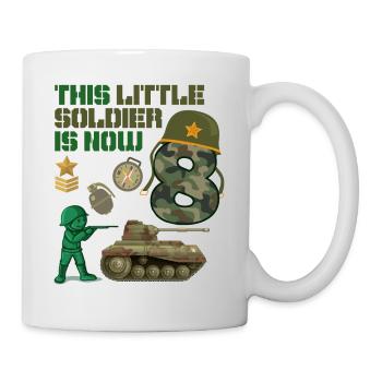 This little soldier is now 8 Army Tank 8. - Mug - white - Right