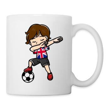 Dabbing Young Football Players United - Mug - white - Right