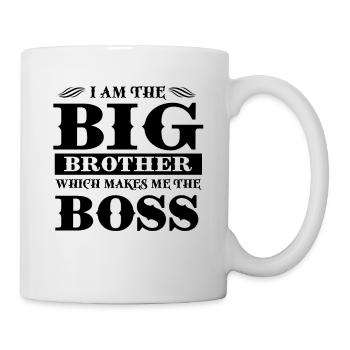 Big Brother Boss - Mug - white - Right