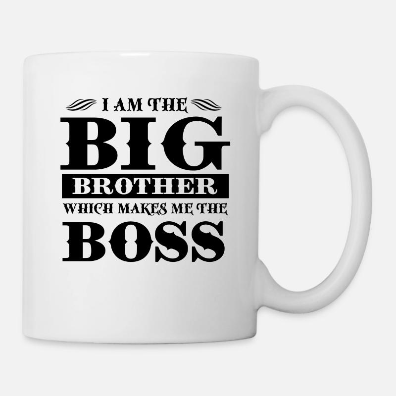 Big Brother Boss - Tasse - Weiß