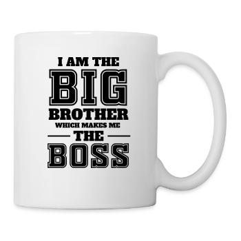 Big Brother Boss - Mug - white - Right