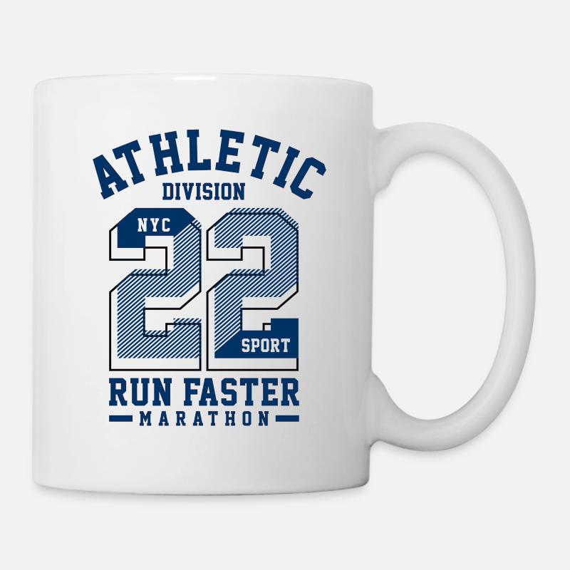 MARATHON NYC SPORT - Tasse - Weiß