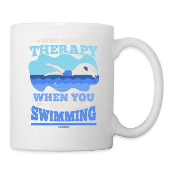Nager - Mug blanc - blanc - Droite
