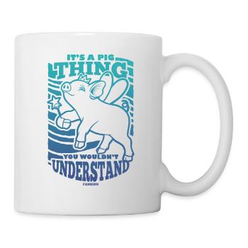 Pig Pig PigLet Sow Pigs Gift - Mug - white - Right