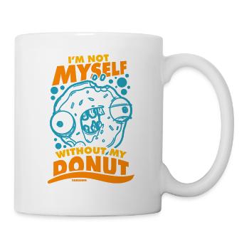 Donut Sweets Donuts Food Baker Gift - Mug - white - Right