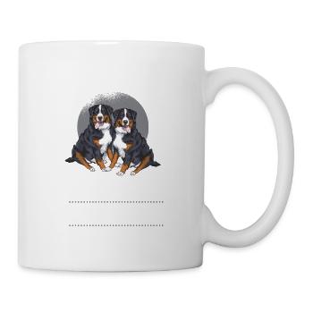 Ein Leben ohne meine Berner Sennenhunde - Tasse - Weiß - Rechts