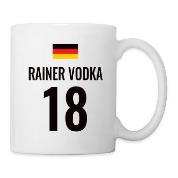 Fußball Sauf Trikot Deutschland Mallorca Gruppen - Tasse - Weiß - Rechts