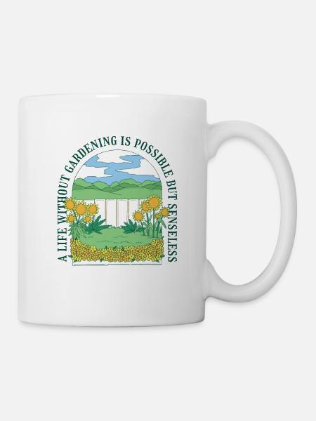 Garten Obstgarten Geschenk Gärtner Hobbygärtner - Tasse - Weiß