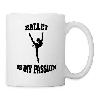 Ballerina Dancer Ballet Gift Dance Class Dance - Mug - white - Right