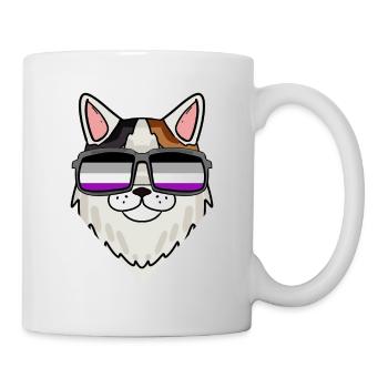 Asexual Lgbt Turkish Van Cat Asexuality - Mug - white - Right