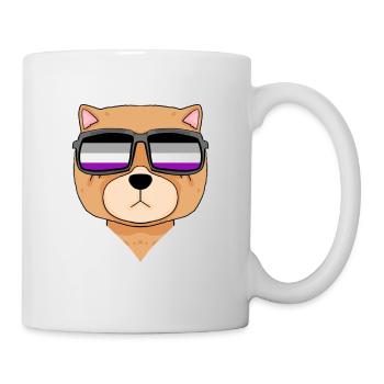 Asexual Lgbt Chow Chow Asexuality - Mug - white - Right