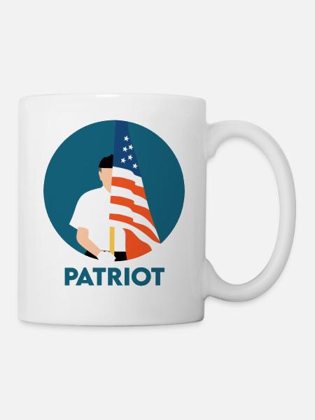 Patriot - Tasse - Weiß