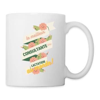 Lactation consultant breastfeeding support IBCLC - Mug - white - Right
