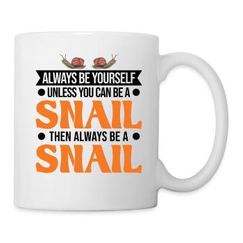 Snail Gift Vineyard Snail - Mug - white - Right
