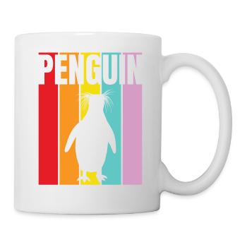 Verlorener Pinguin - Tasse - Weiß - Rechts