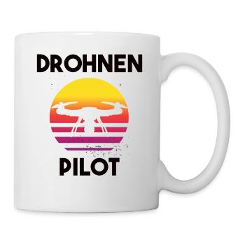 Drohnenpilot Spruch - Tasse - Weiß - Rechts