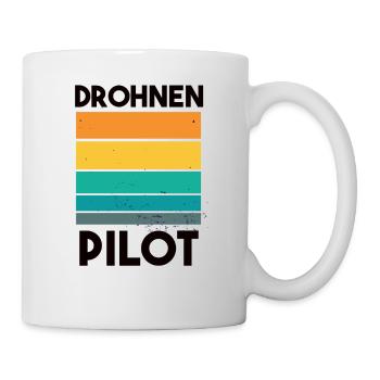 Drohnenpilot Spruch - Tasse - Weiß - Rechts