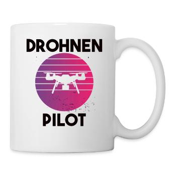 Drohnenpilot Spruch - Tasse - Weiß - Rechts