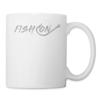 Fischmodus - Tasse - Weiß - Rechts