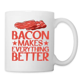 Bacon Makes Everything Better 13 - Mug - white - Right