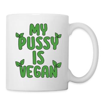 My Pussy Is Vegan - Mug - white - Right