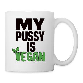 My Pussy Is Vegan - Mug - white - Right