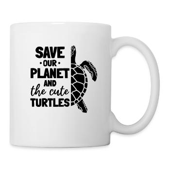 Jour de la Terre Environnement Sauvez notre planète et - Mug blanc - blanc - Droite