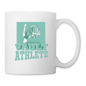 Vault Athlete Parkour Traceur - Tasse - Weiß - Rechts