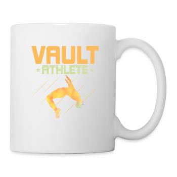 Vault Athlete Traceur Parkour - Tasse - Weiß - Rechts