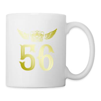 56 Number crown - Mug - white - Right