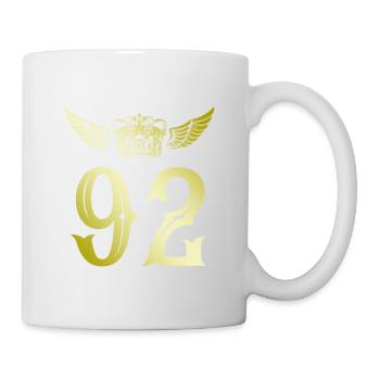 92 Number crown - Mug - white - Right