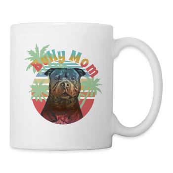 American Bully Mom , meilleure bully mom - Mug blanc - blanc - Droite