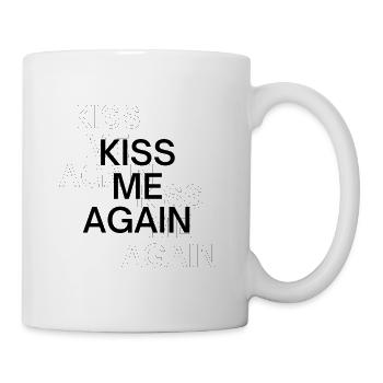 Küss mich wieder - Tasse - Weiß - Rechts