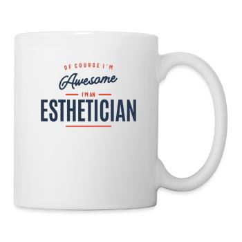 Esthéticienne Profession Emploi Travailleur d’anniversaire - Mug blanc - blanc - Droite
