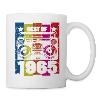 Best Of 1965 Stereo Radio Kassettenspieler - Tasse - Weiß - Rechts